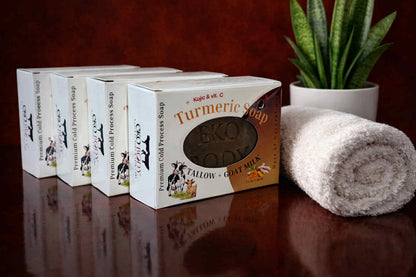 Dark Turmeric Soap w/ Kojic Acid & Vit. C -BUNDLE OF 4
