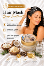 Whipped Tallow Hair Butter | Hair Mask + Leave-In Conditioner in One