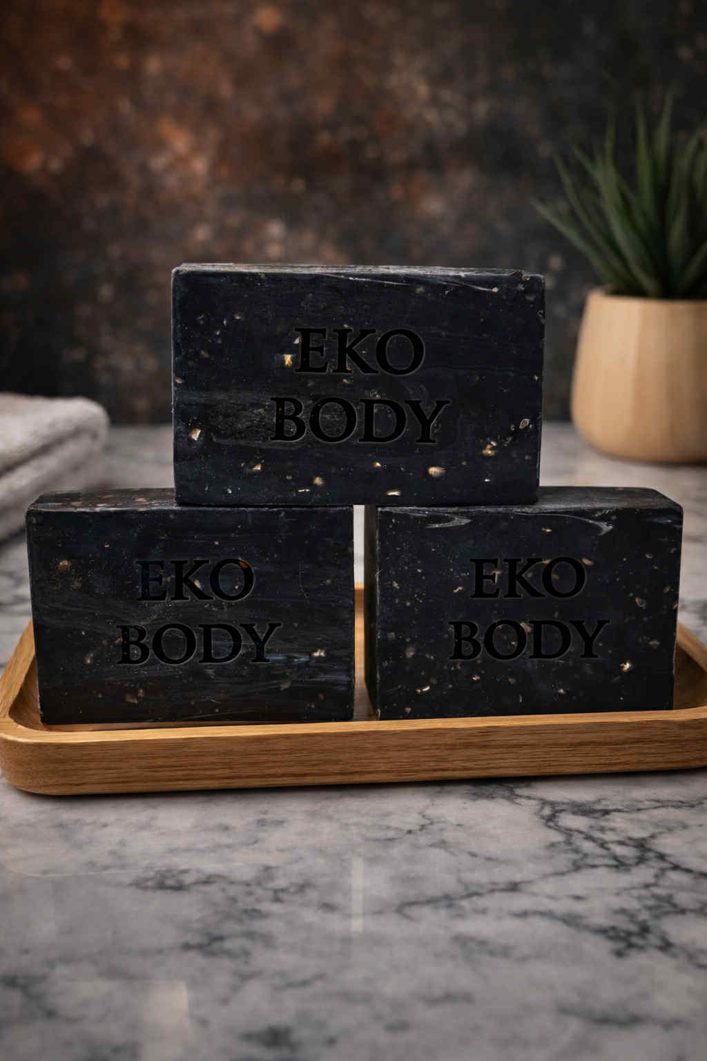 Coconut Charcoal Detox Soap - Bundle of 4
