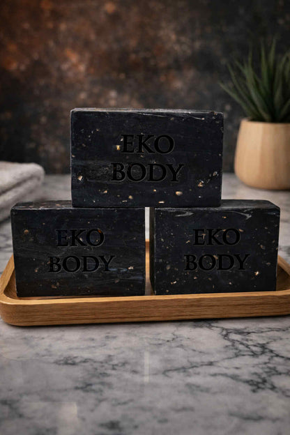 Coconut Charcoal Detox Soap - Bundle of 4