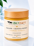 Tallow + Manuka Honey + Turmeric Extracts Balm | Brightening Balm | UNSCENTED