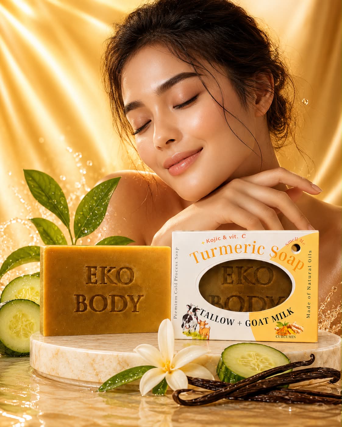 Dark Turmeric Soap | Melasma | Brightening | Dull-Aging Skin | Uneven Skin Tone Soap
